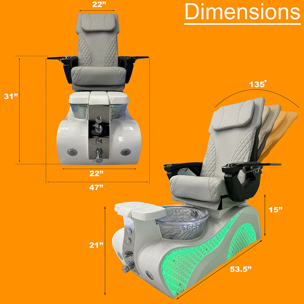 Pedicure Chair New Wave