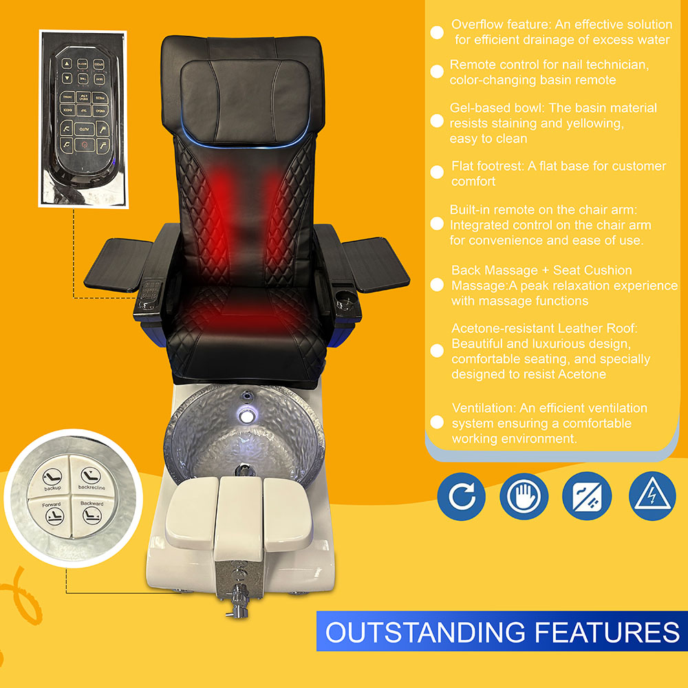 Pedicure Chair New Wave